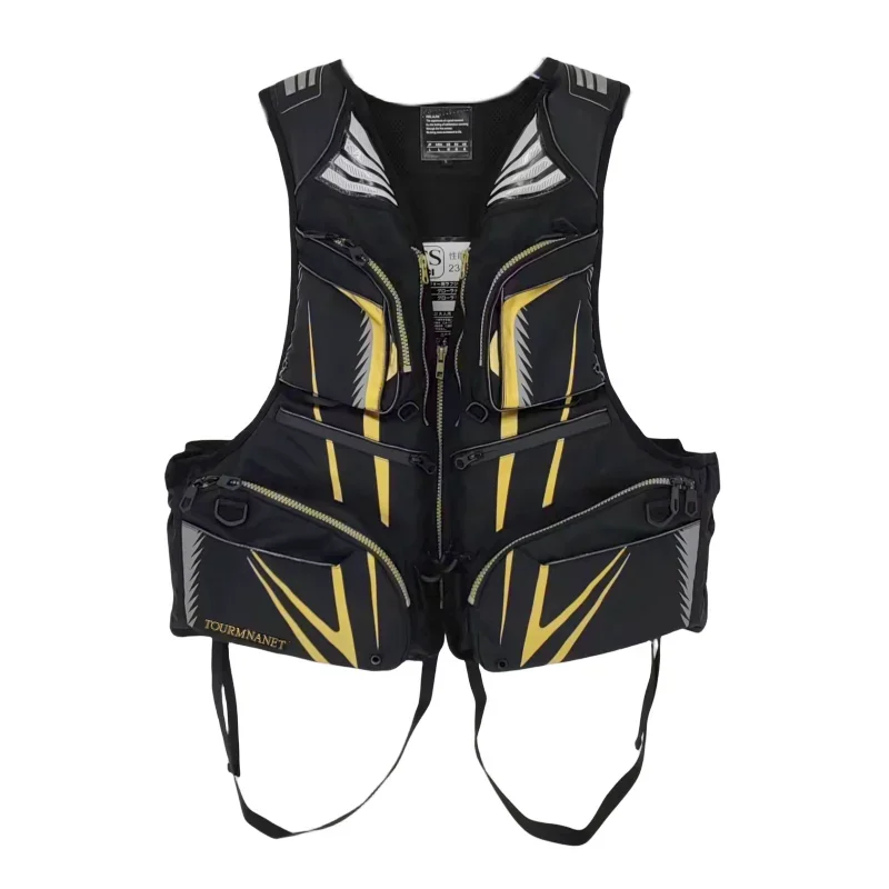 

2024 New Brand Fishing Life Jacket for Men Rock Fishing Buoyancy Vest Adult Floating Multi-functional Fishing Clothing MLXL