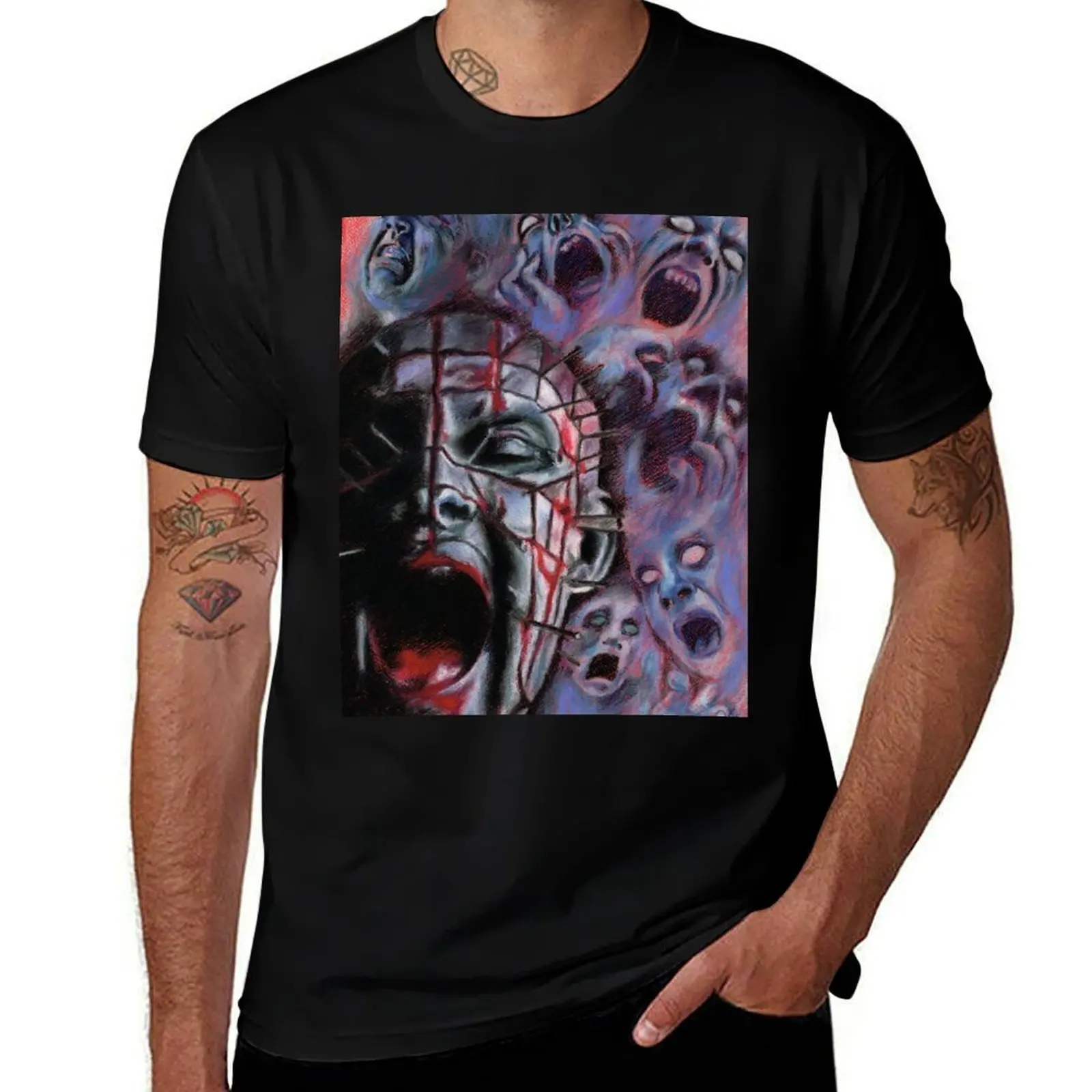 The Scarlet Gospels T-Shirt Work Outdoor Short Sleeve Tee