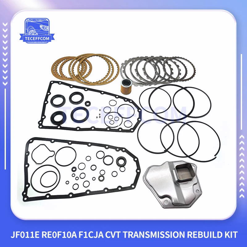 

JF011E RE0F10A F1CJA CVT Automatic Transmission Rebuild Kit For Nissan Altima Rogue Sentra Jeep Compass Citroen Dodge