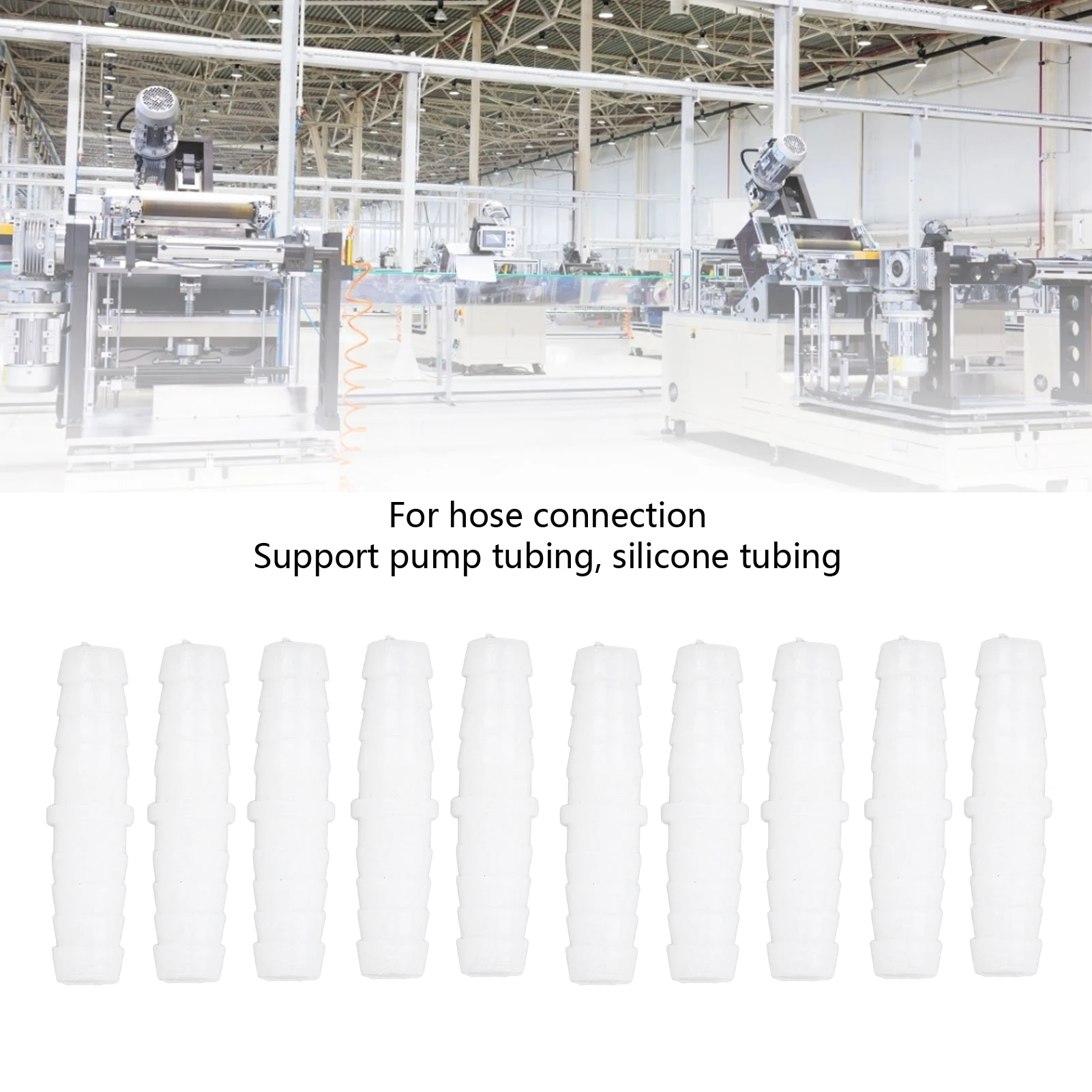 خرطوم بلاستيكي بارب المناسب مستقيم متساوي الشائكة جهاز الربط المشترك الاتحاد محول الاتحاد المناسب خرطوم بلاستيكي اذع المناسب #5