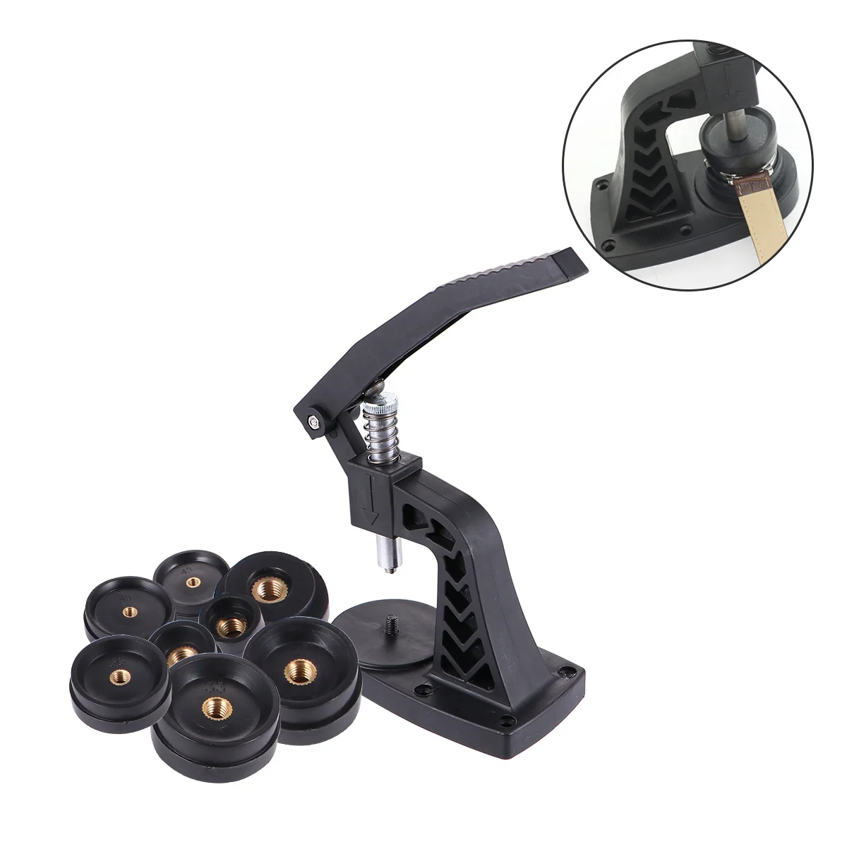 

21Pcs Watch Case Closer Press Tool Kit Durable Metal Easy to Use No Scratch Mark for Professional Watch Repair