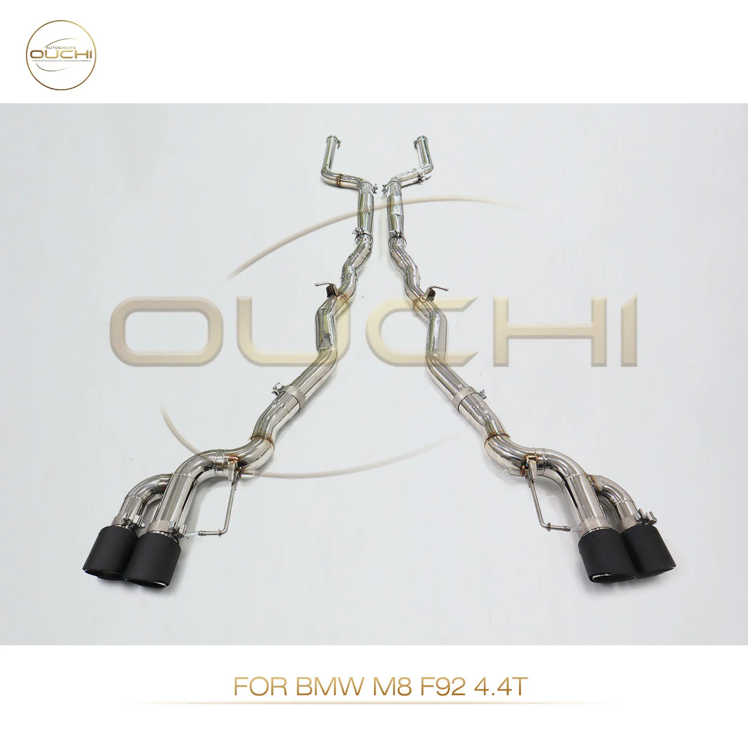 

For BMW M8 F92 4.4T Competition Exhaust System Stainless Steel Straight Pipe Sport Sound Worldwide Shipping