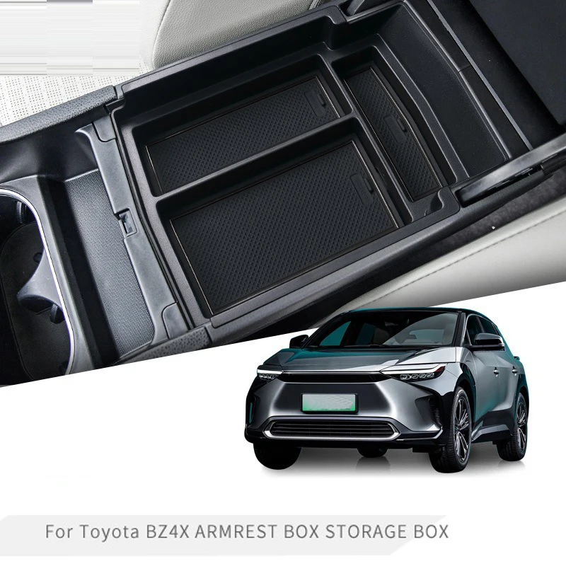 For Toyota BZ4X 2022 2023 2024 2025 Central Control Armrest Box Storage Box to Store Car Special Accessories