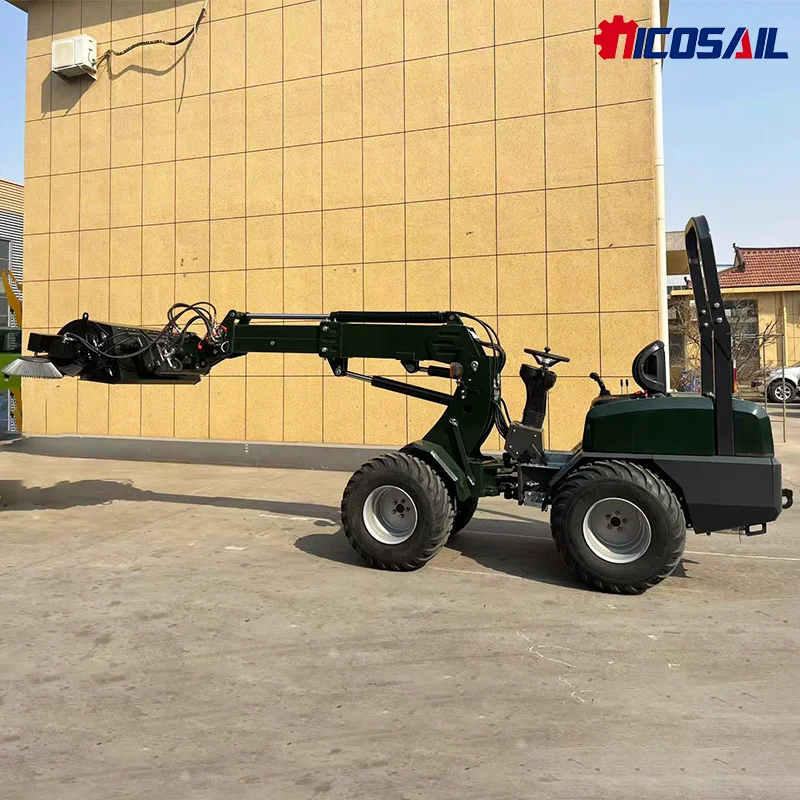 

Customized Hot Sale Multi Function Farm Front Loader Prices Small Mini Telescopic Loader From China