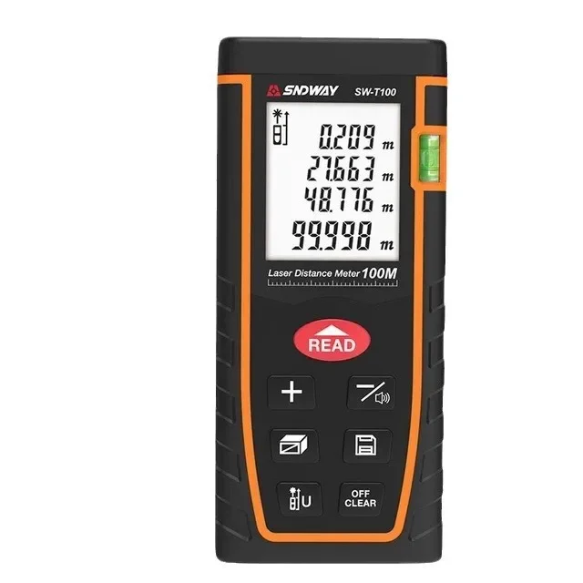 Laser rangefinder SW-T100/T60/T40 infrared rangefinder electronic ruler Laser ruler