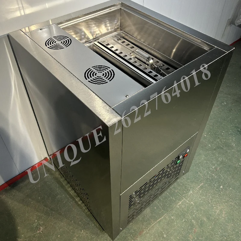 Single and Double Mold Sorbet Machine 220v Ice Popsicle Cream Machine with Motor for Commercial Cold Drink Shop for Sale in Usa