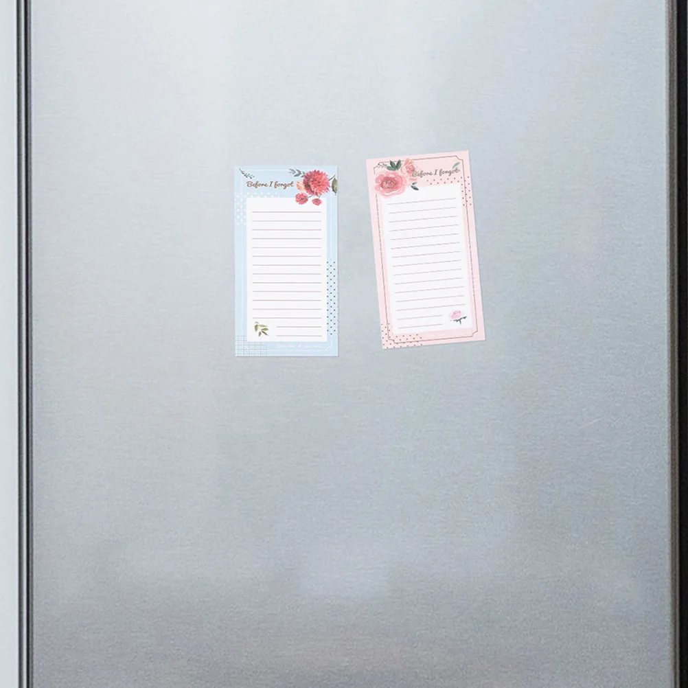 Notebook Magnetic Shopping List Pad for Fridge to Do Notepad Multi-function Notepads The Refrigerator Grocery Household Memo