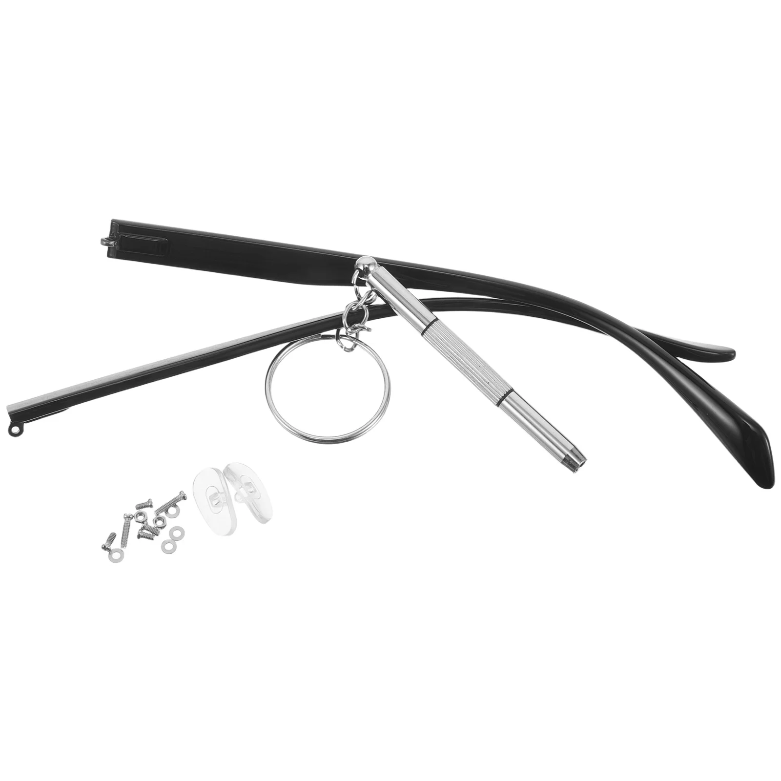 

1 Set Eyeglass Arm Replacement Kit Glasses Legs Repair For All Frames, Diy Eyewear Temple Fix With Comfortable Fit, Replacement