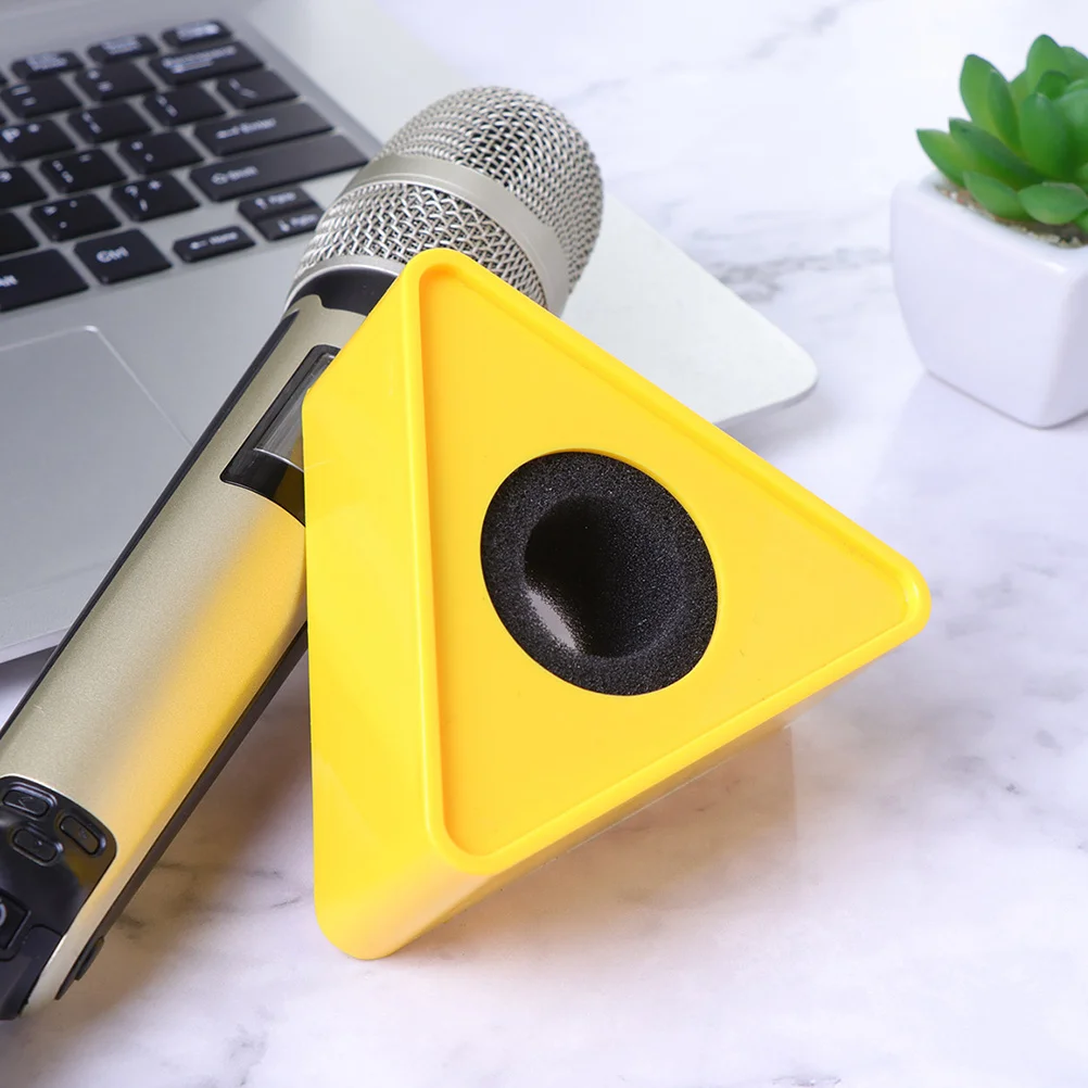 

Yellow Table Logo Microphone Flag Triangle Station Boxes Shield ABS Studio Flags Injection