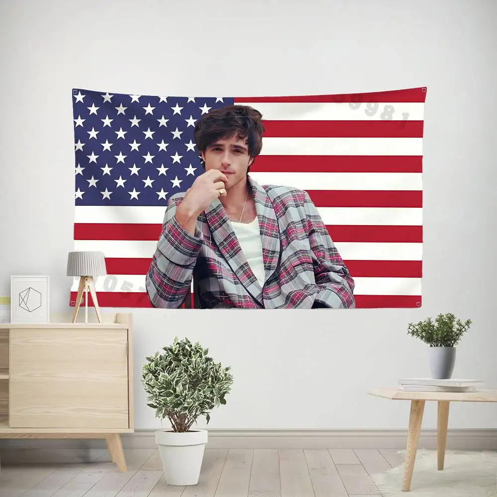 Famous Actor J-Jacob E-Elordi Flags for camping living room bedroom party carnival booth interior decorations