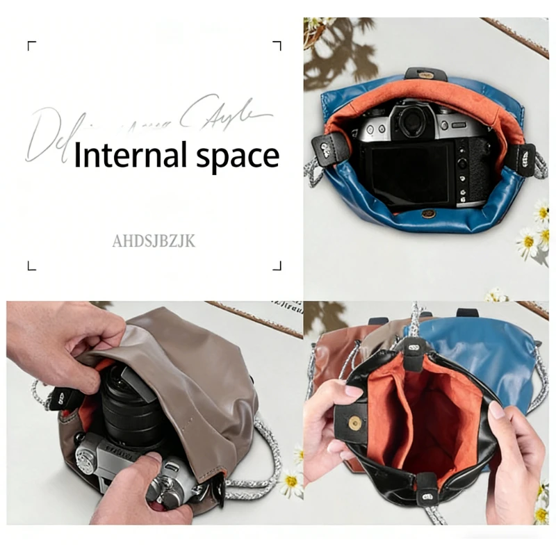 Cloud bag Micro Single Camera Inner Storage bag Suitable for Fuji Canon Nikon Handheld Camera Bags