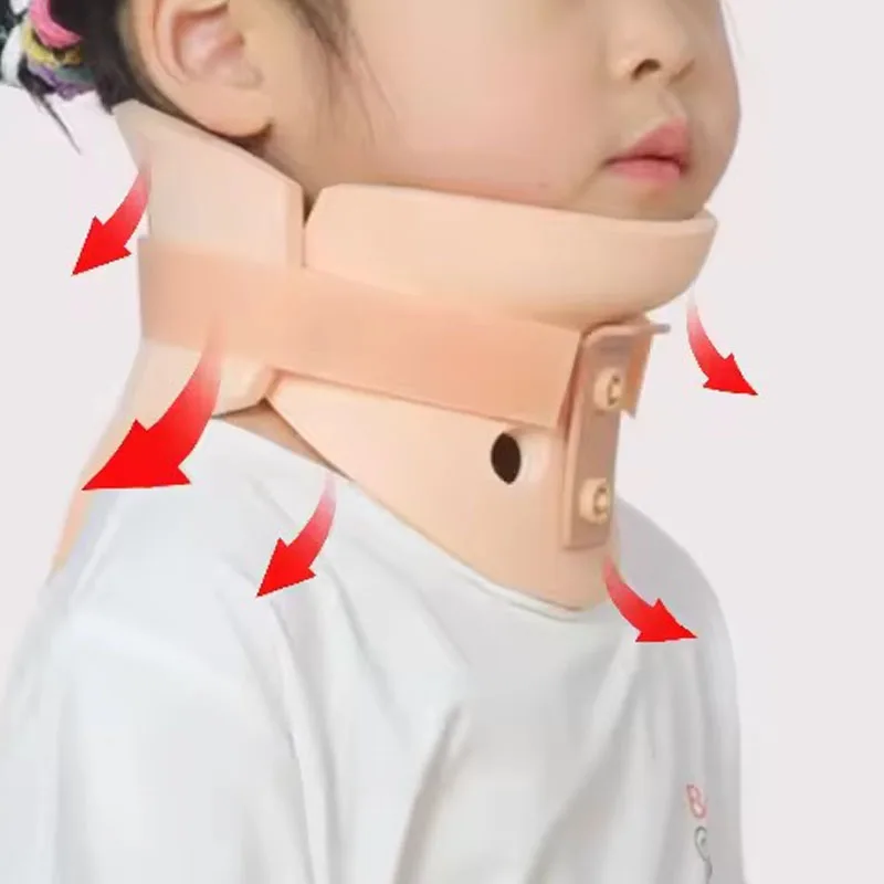 

Breathable Neck Braces Cervical Traction Collar Neck Orthosis Philadelphia Neck Fixator Chin Neck Supports Pain Relief