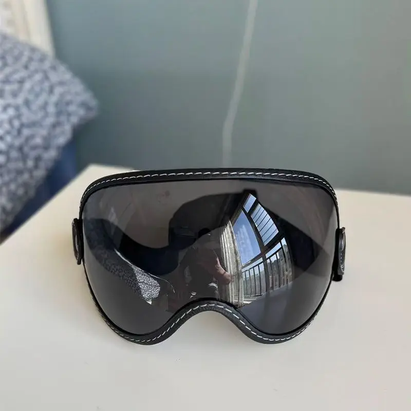 MAKU Motorcycle Goggles Half Face Helmets Bubble Visor Motorbike Riding Anti-UV Windshield Colorful Open Face Helmet Lens