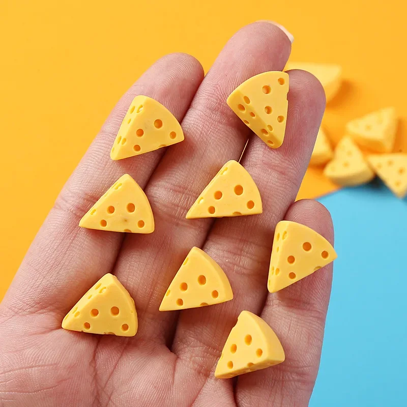 10 Stücke Mini Käse Maus Miniatur Puppenhaus Frühstück Pretend Play Küche Kleine Puppe Lebensmittel Spielzeug Zubehör – Detail 13