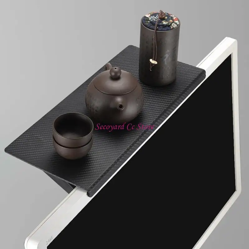 

N3UC Screen Top Storage Shelfs Holder Rack Monitors Organizers Practical Storage Computer Office Multifunctional Organizers