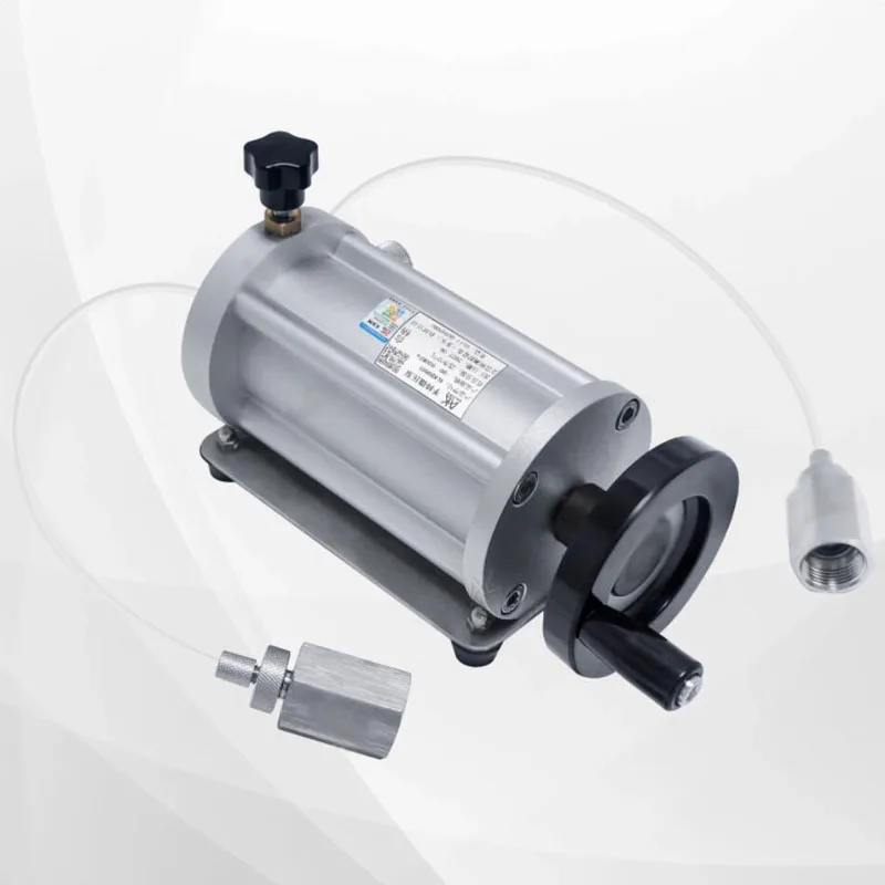 Handheld low-range air pressure tester and calibrator -90 to 600 kPa, portable micro-pressure pump