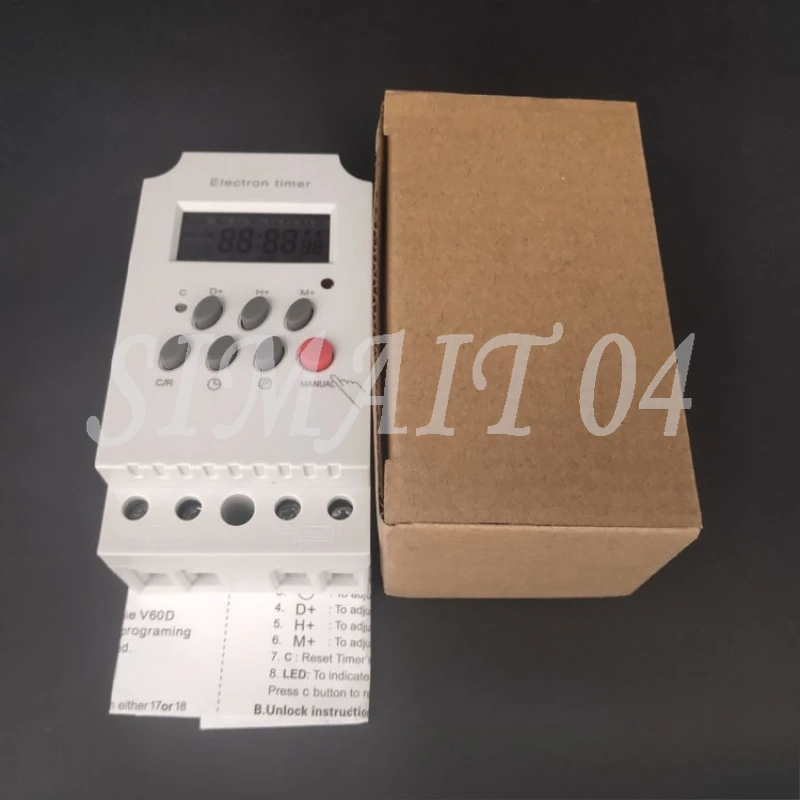 

Таймер-выключатель микрокомпьютерный KG316T, таймер-контроллер KG316T-II