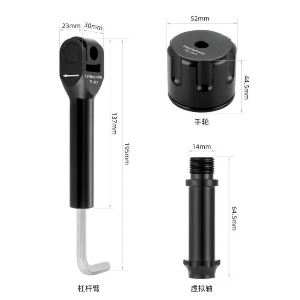 Crank Bolt Extractor Tool Set For SRAM Bikes Featuring Dual Hex Wrenches And Adapter For 8mm 10mm Bolts Bicycle Repair Equipment