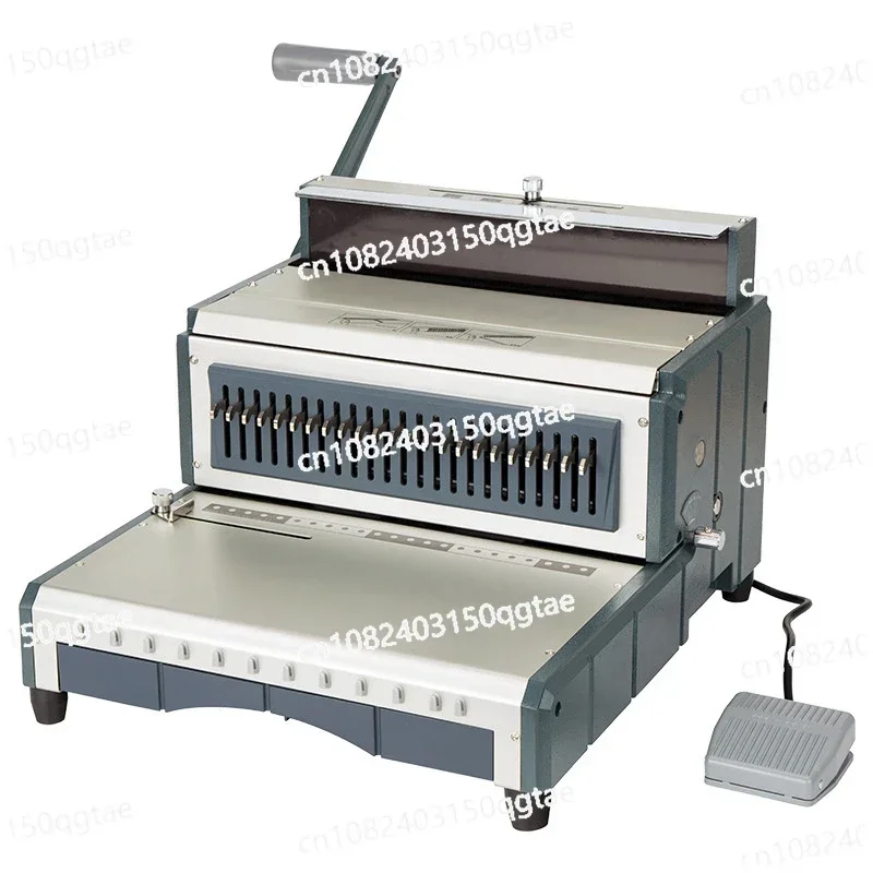 Electric Coil Binding Machine 2:1 Electric Iron Ring Thickening Binding Machine