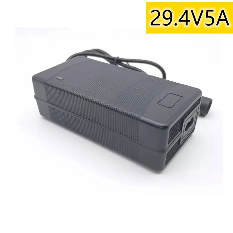 29.4V 5A Li-ion Battery Charger for 25.2V 25.9V 7 Series Li-ion Battery Pack for Charger