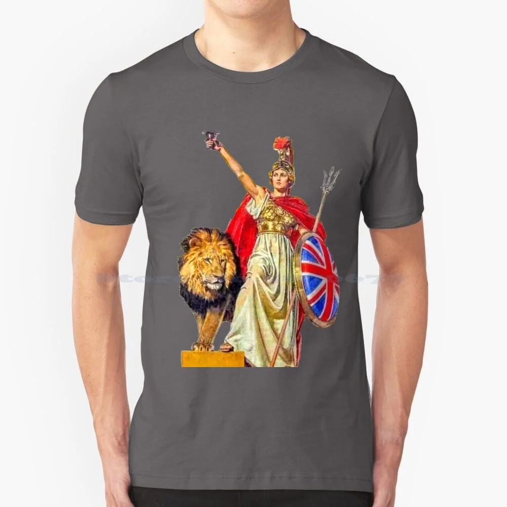 Britania T Shirt 100% Cotton Tee Lest We Forget Poppy Royal Legion Flower Red Britain Ww1 Ww2 Allies Hms Armed Services