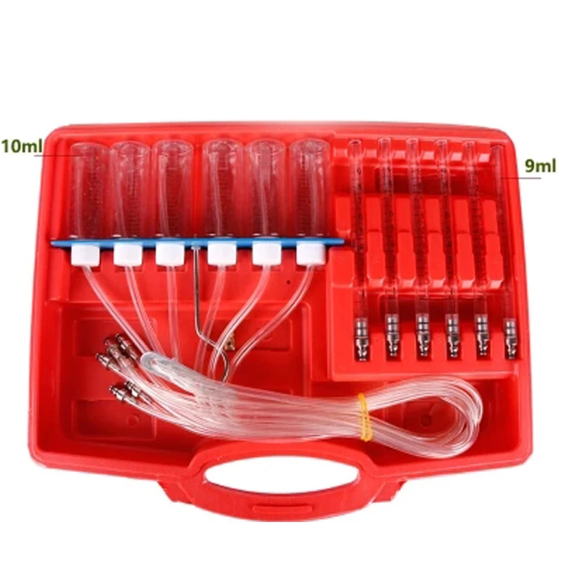 Common Rail Car Diagnostic tools Flow Kit Auto Nozzle Fuel Injectors Return Flow Metering Diesel Injector Tester for Trucks