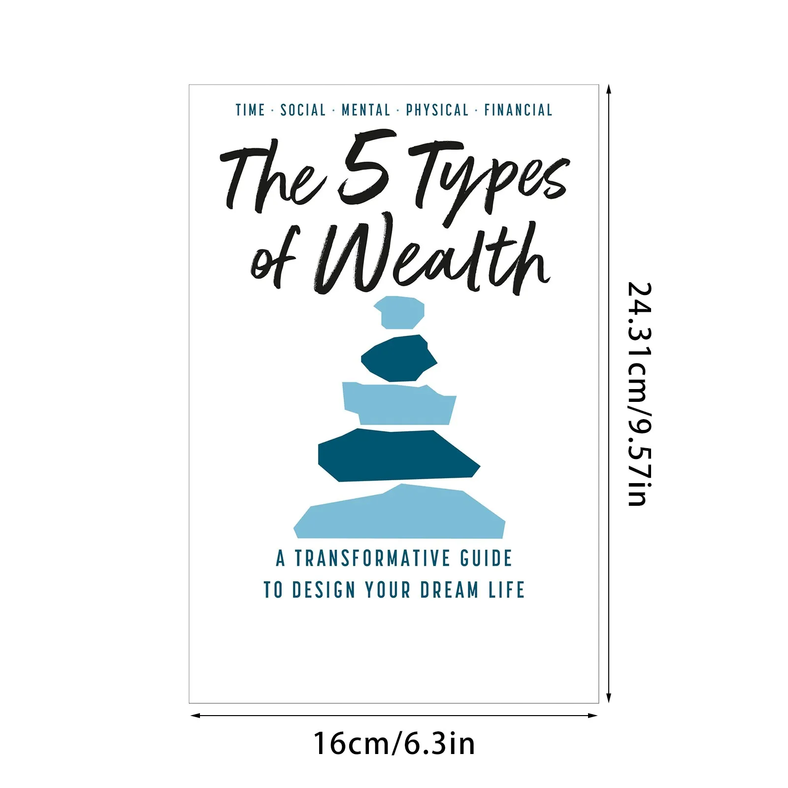 The 5 Types of Wealth , Premium Books For Expanding Mind & Knowledge Horizons , Personal Growth & Knowledge Expansion