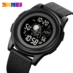 SKMEI Multifunctional Countdown Digital Clock Top Brand Sport Watches Mens 50M Waterproof Wristwatches For Male reloj hombre