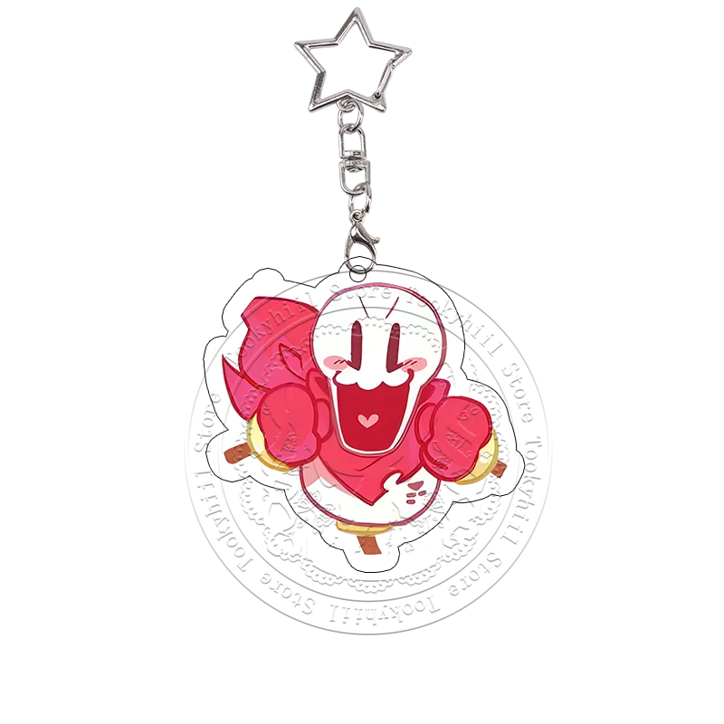 Undertale Acryl-Schlüsselanhänger Frisk Undyne Napstablook Cross Sans Anime Cartoon Spiel Sammlung Taschenanhänger Geburtstagsgeschenk – Detail 2