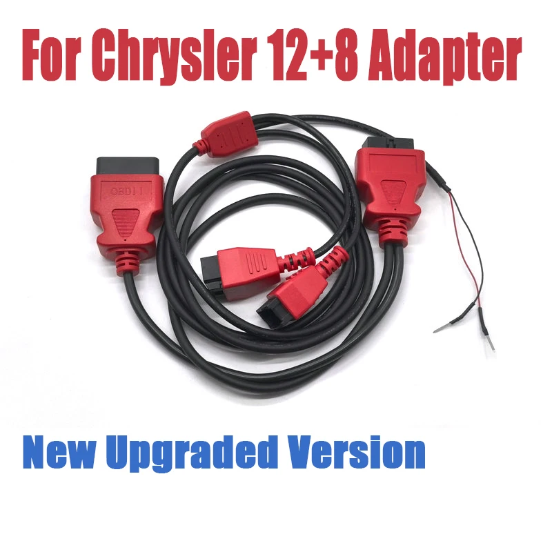 

12+8 OBD2 Connector Chry-sler Programming Cable New Upgraded Version with Secure Gateway Module for Fiat/Chrysler/Jeep