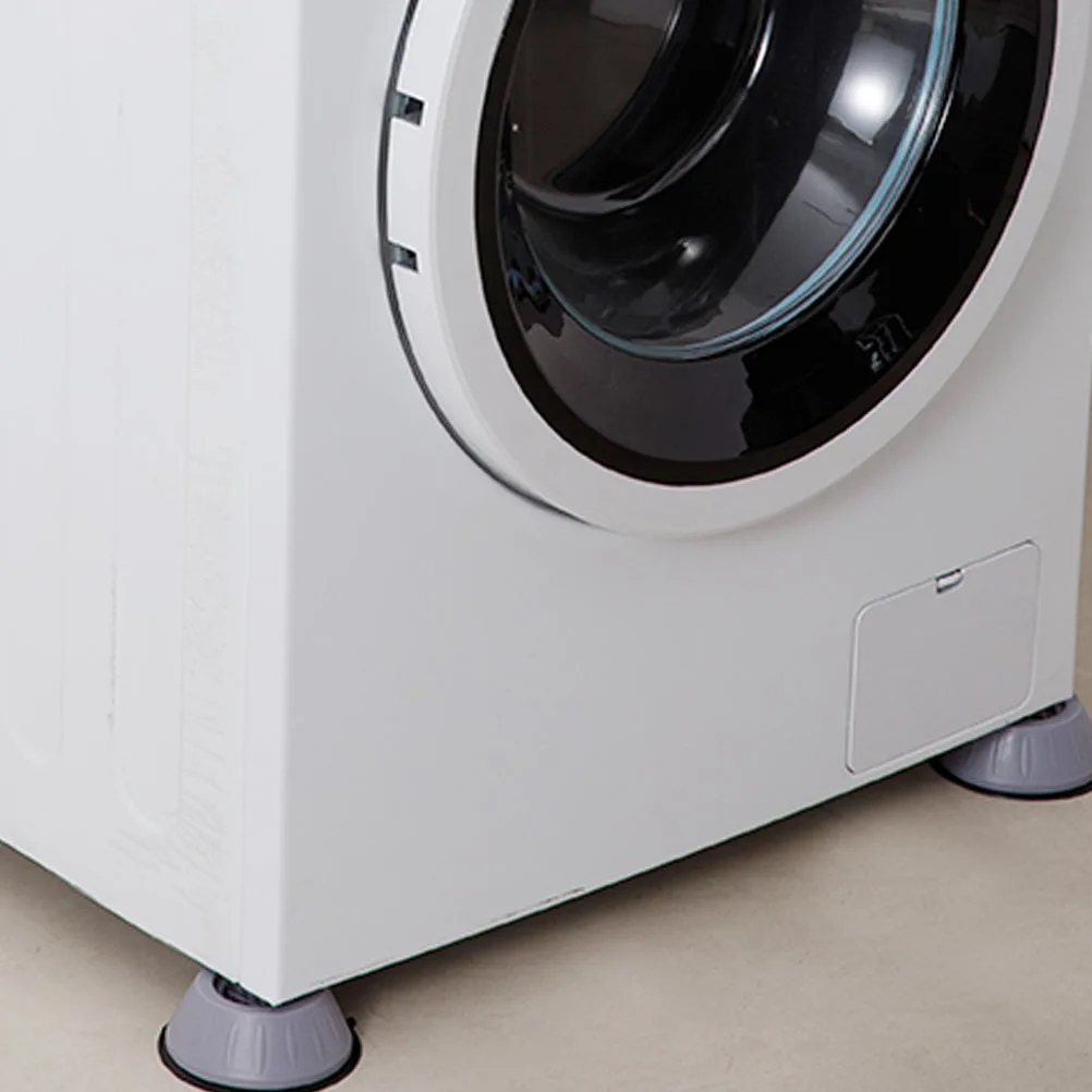 

4Pcs Anti-Slip Shockproof Pads Household Washing Machine Heightening Base Multi-Functional Non-Slip Washer Refrigerator Feet