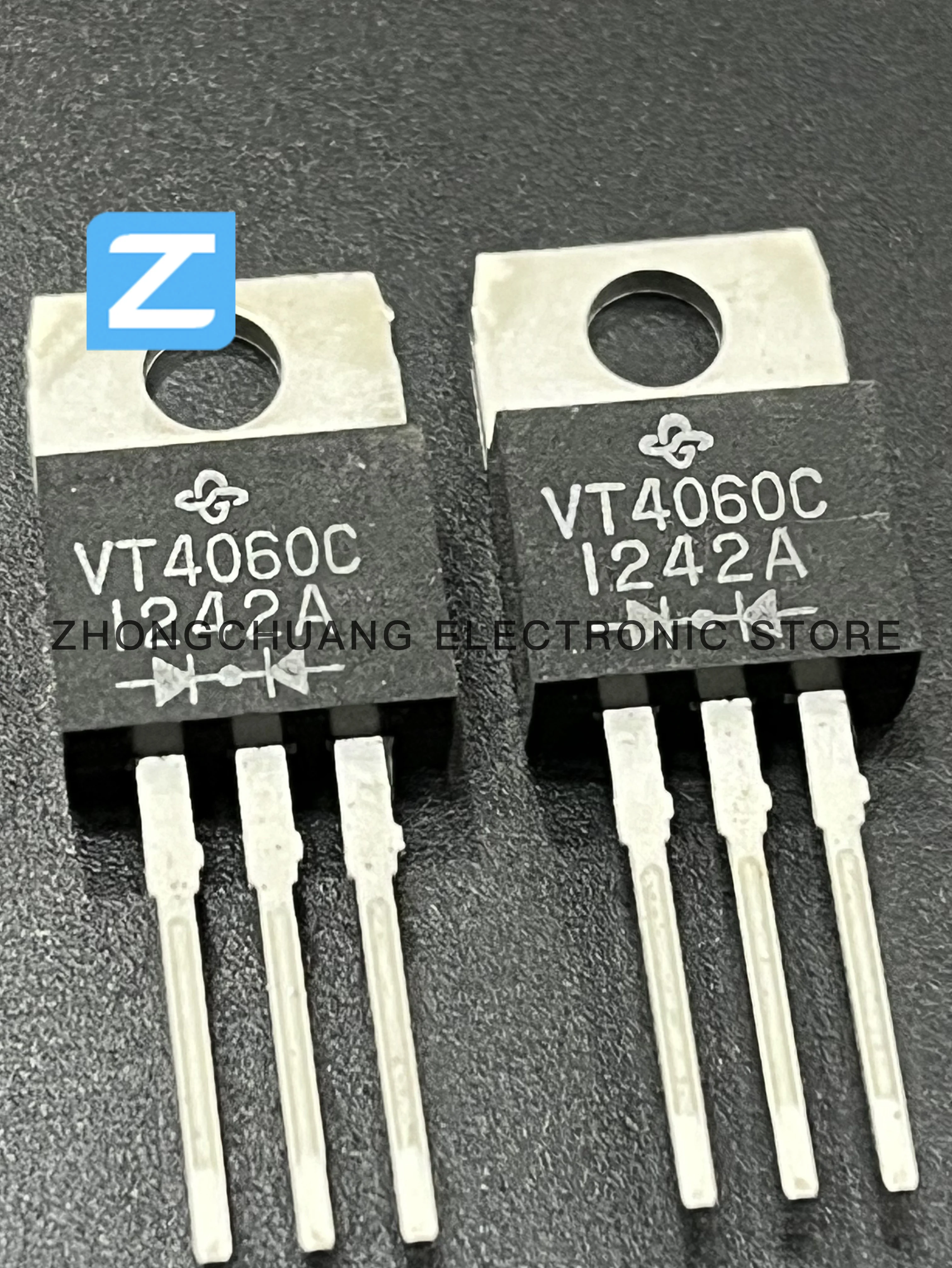 1-10 sztuk VT4060C TO-220 60V 40A prostownik Schottky'ego nowy oryginał