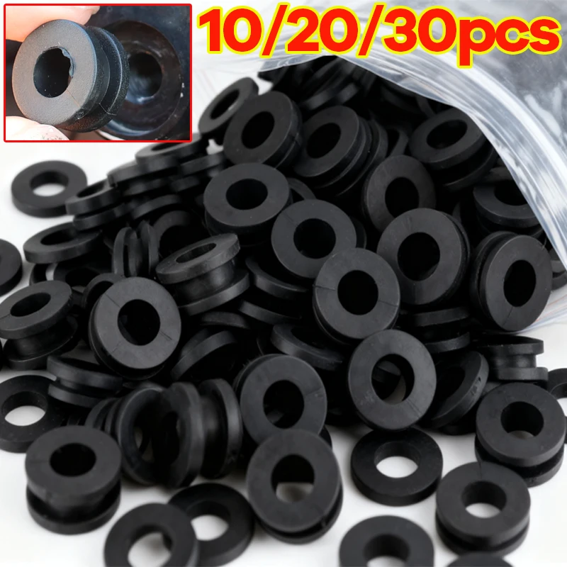 Image of Für Yamaha Honda für Suzuki CBR GSXR Ninja ZX YZF Kawasaki Motorrad Puffer Dichtung Seitenabdeckung Gummitüllen Dichtung Verkleidungen
