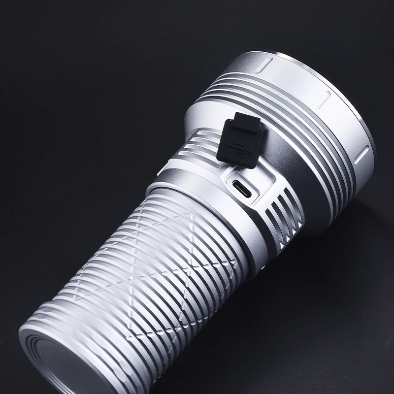 PIONEMAN K75 Strong flashlight LEDx7 21700x3 Super bright outdoor portable flashlight