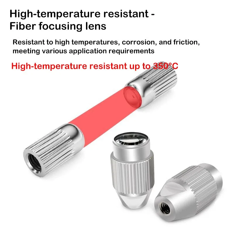 Fiber optic sensor focusing lens M3M4M6 diffuse reflection beam reflection converging 2HA3HA4HA6HA high temperature