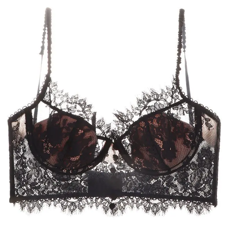 Women's Deep U Back Lace Minimizer Bra