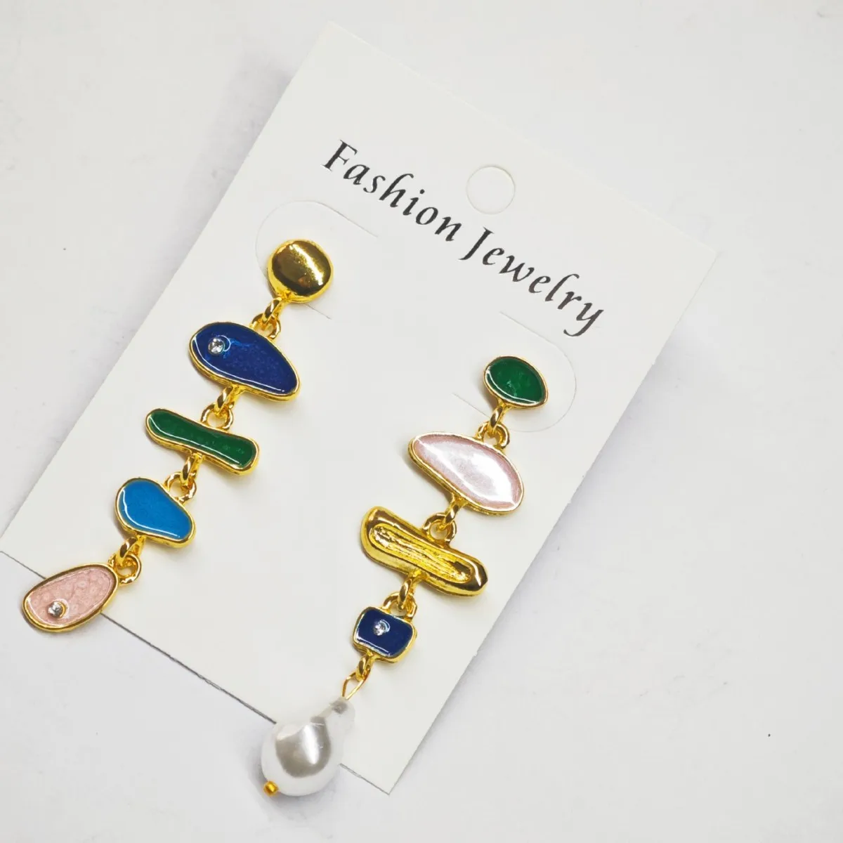 Accessories Amazon Light Luxury Carnival Pearl Versatile Temperament E-commerce Special-shaped Earrings Earrings Earrings