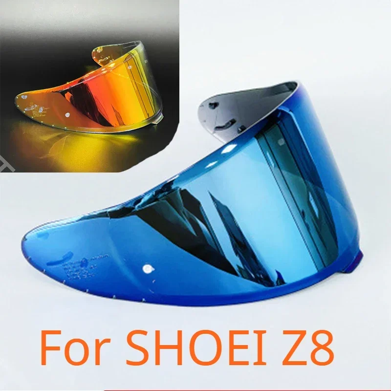 For SHOEI Z8 Helmet plating lens Day and night REVO lens sunshade lens High Strength Motorbike Helmet Parts Accessories Parts