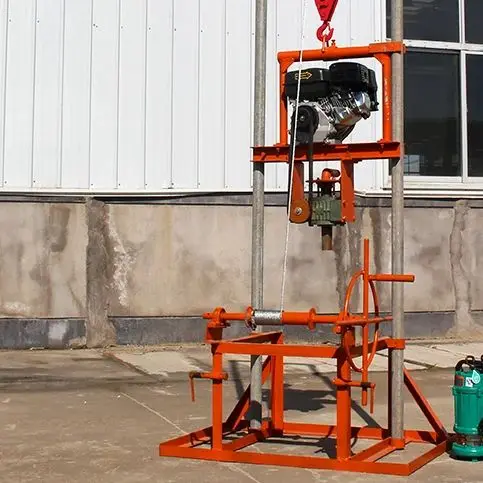Customized Professional Diesel Water Well Drilling Rig 35HP Hydraulic Portable Precise Drilling 100m 150m 180m