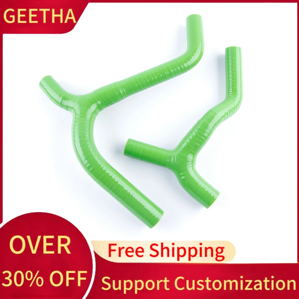 For 2019-2023 Kawasaki KX450 KX 450 2016-2018 KX450F Silicone Coolant Radiator Hose Kit 2022 2021 2020 2017 view 4