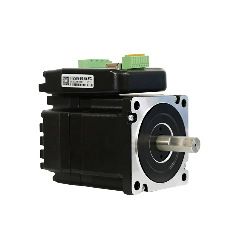 IHSS86-60-45-EC Factory Ethercat Closed Loop Stepper Motor Kit 4.5nm Cnc with Top Selling