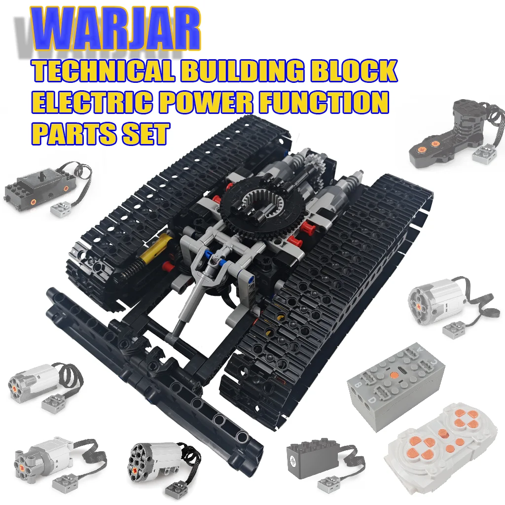 

Building Blocks Motor Power Functions Set Motor Remote Control Receiver Battery Powered Toy Series Set