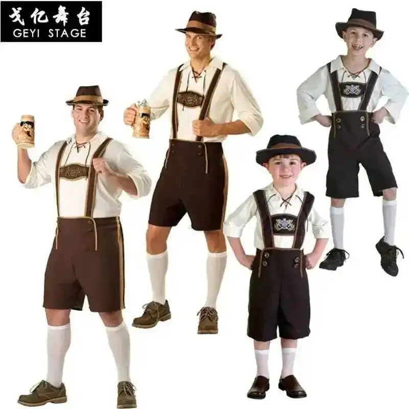 

child Boys and girls carnival oktoberfest cosplay dress for adult clothes Halloween Halloween Halloween beer festival party