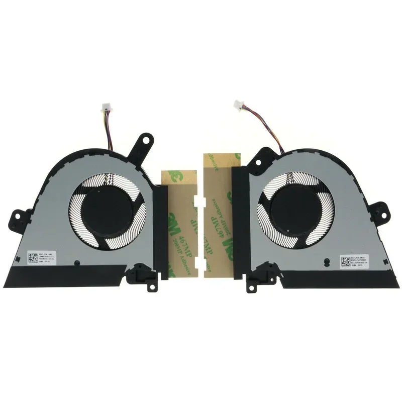 Laptop CPU + GPU Cooling Fan for ASUS TUF Dash F15 FX516 FX516P Air RTX3070 12V 1A FNAQ DFSCK221151817 FNAR DFSCK22D05883L