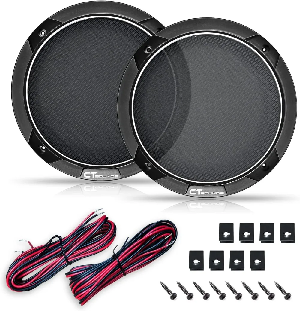 6.5" 300W 2-Way Coaxial Car Speakers - Premium Sound for Your Ride - view 6