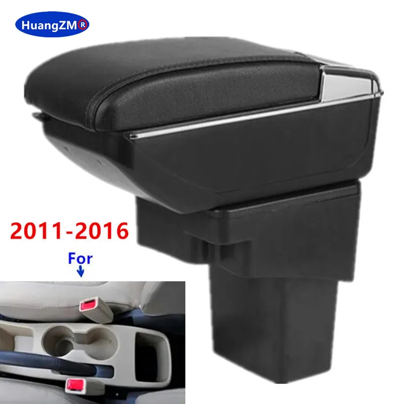 Auto Armlehne Für Hyundai SOLARIS Armlehne Box Für Hyundai Accent RB Solaris Verna Lagerung Box 2011-2016 Nachrüstung Auto zubehör