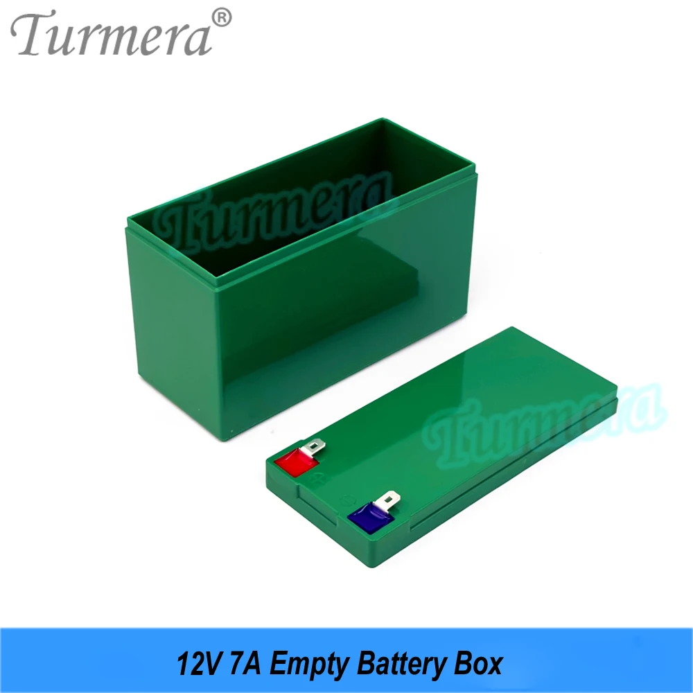 Turmera 12V 7A do 20Ah Pojemnik na baterie 3X7 18650 Li-ion 1X4 32700 Lifepo4 Uchwyt na baterie do wymiany akumulatorów kwasowo-ołowiowych