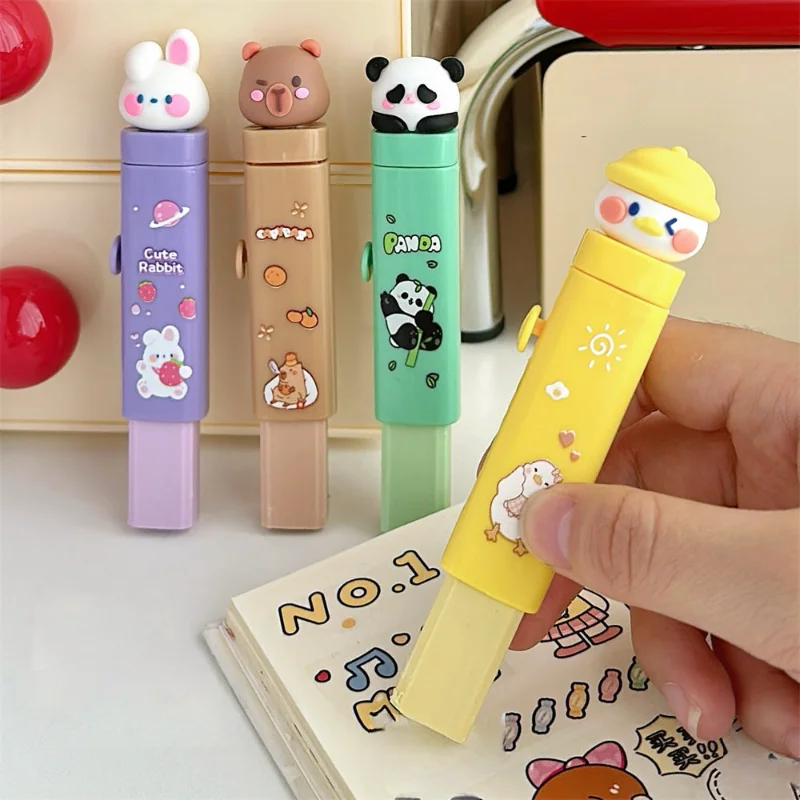 Cute Cartoon Cute Pet Push Pull Eraser Primary School Student Prize Learning Stationery Leave No Trace No Shard Eraser