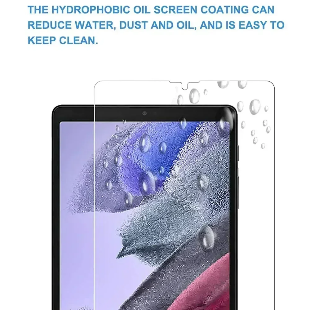 태블릿 화면 보호대 필름, 삼성 갤럭시 탭 A7 라이트 8.7 2021 SM-T220 SM-T225 T220 T225 T227 용 강화 유리, 3 팩