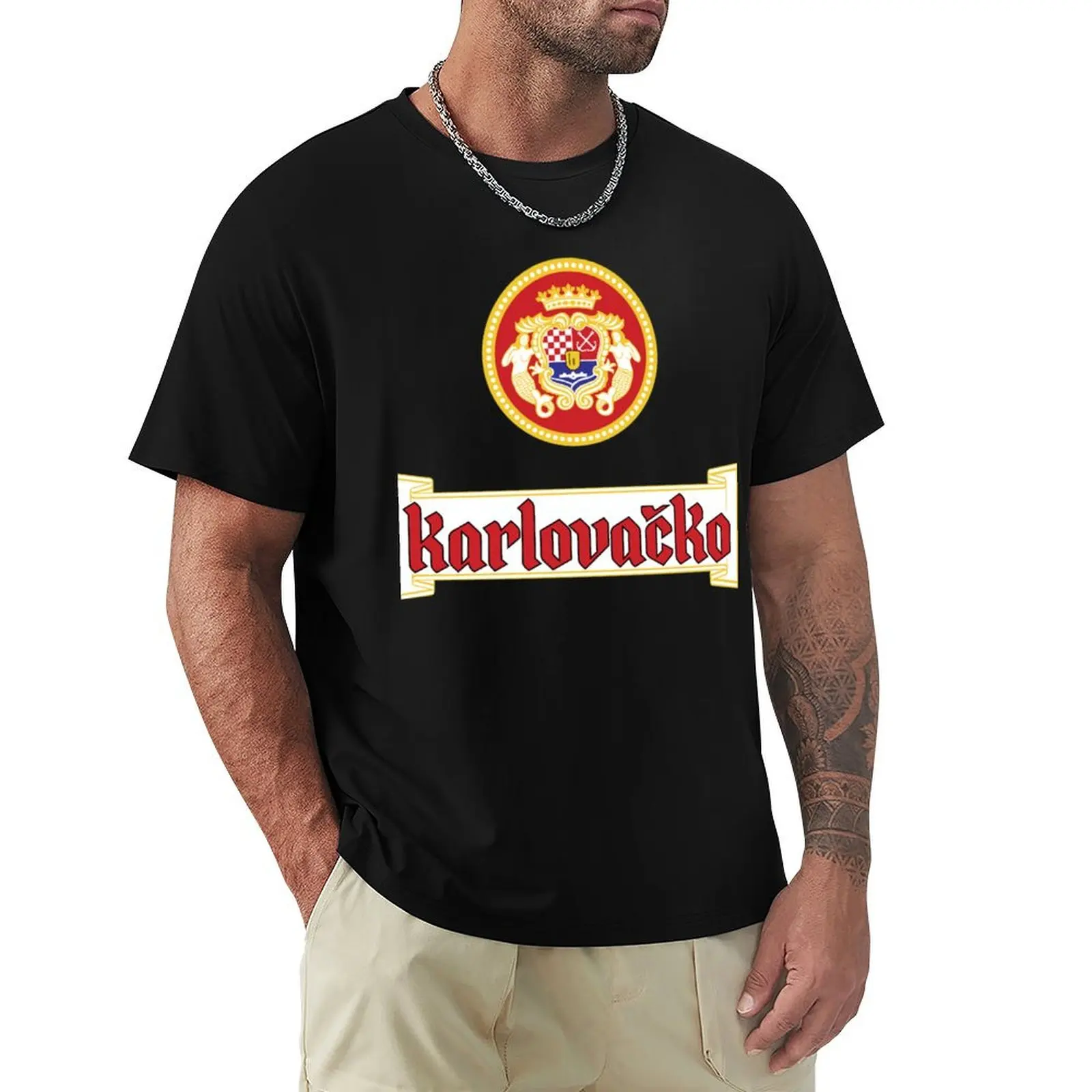 

Croatia - Karlovac - Karlovacko - World Beers T-Shirt customs custom t-shirts mens t shirts